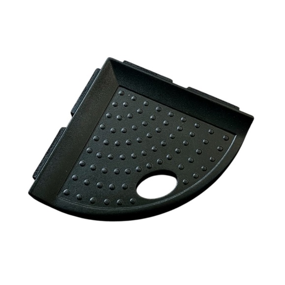 Graphite 5” Corner Footrest with Razor Holder for New Construction Shower NWT - Picture 5 of 8